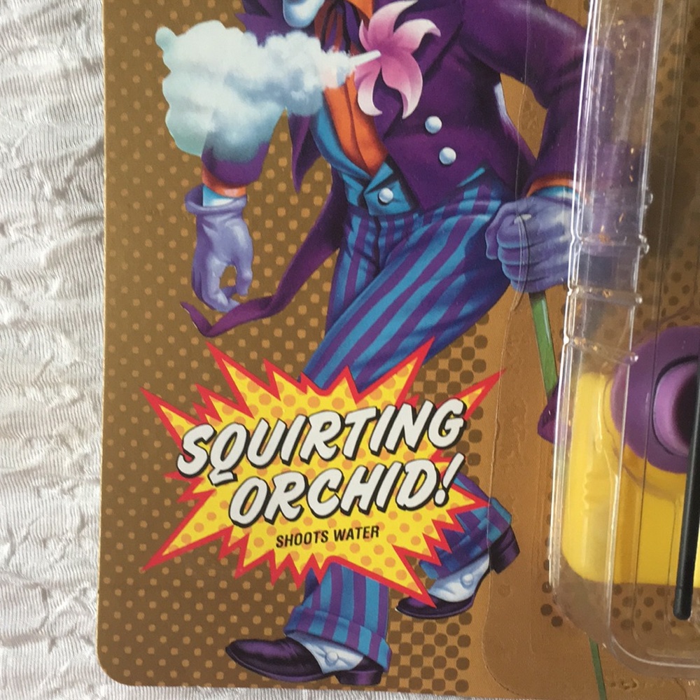1989 JOKER Figure MOC from 1988 BATMAN Orig. MOVIE. Joker’s ORCHID SHOOTS WATER! - Picture 4 of 6